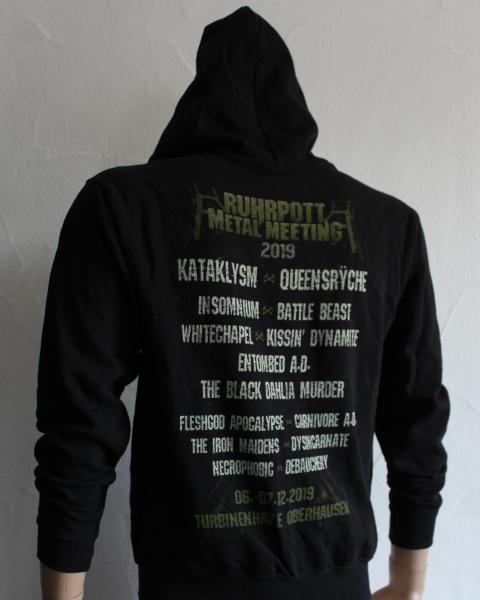 Ruhrpott Metal Meeting 2019 - ZIP Hood Skull
